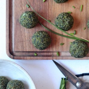 Happy n'Tasty - Boulettes épinard quinoa