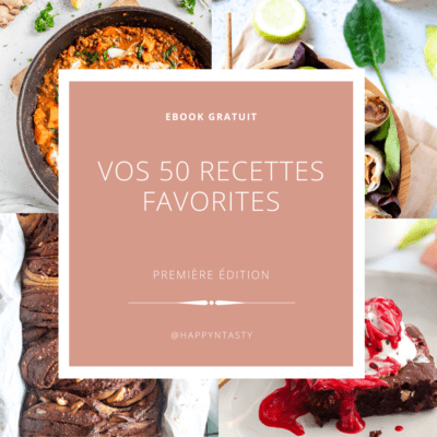 Ebook – Vos 50 recettes favorites